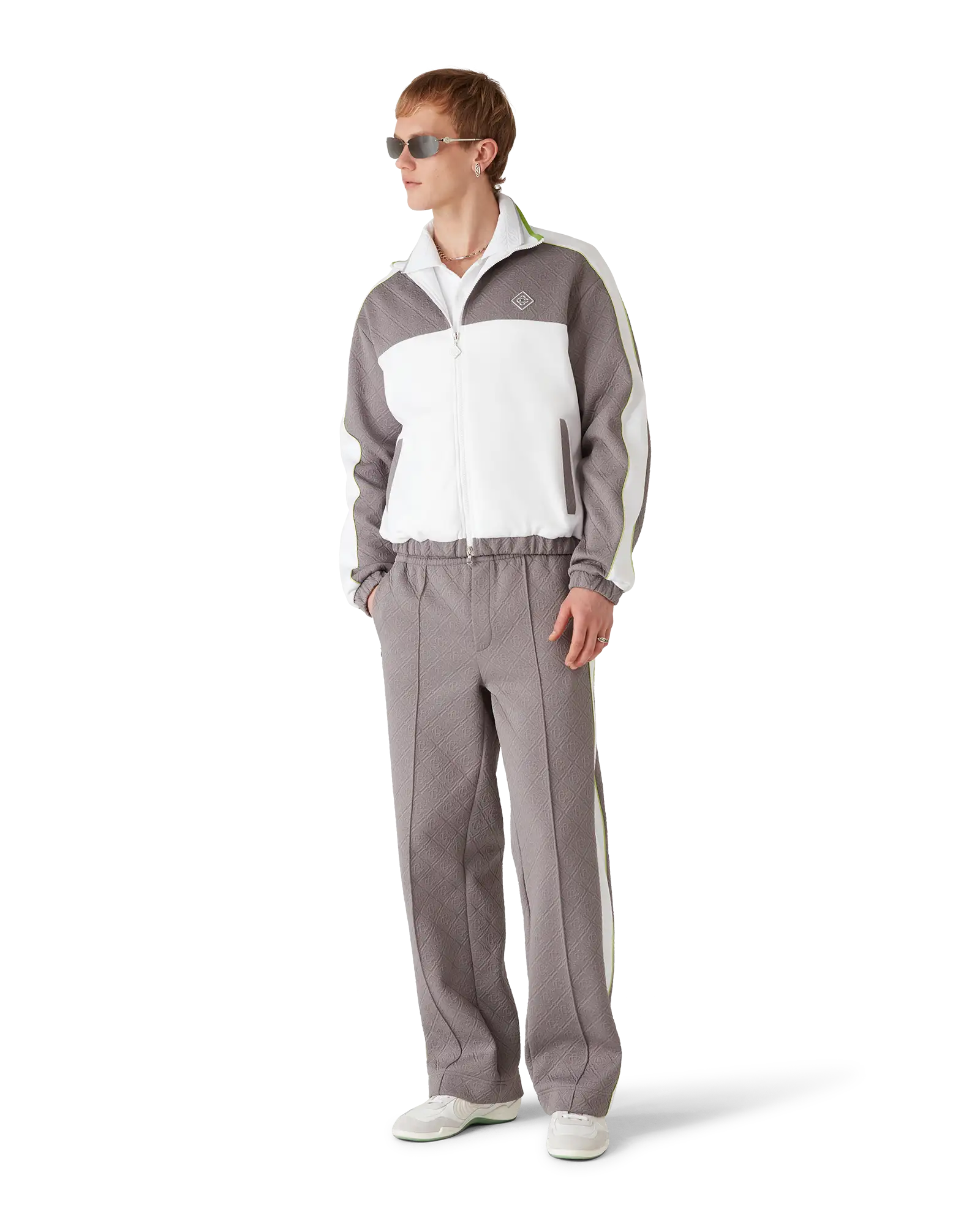 Tennis Jacquard Track Jacket