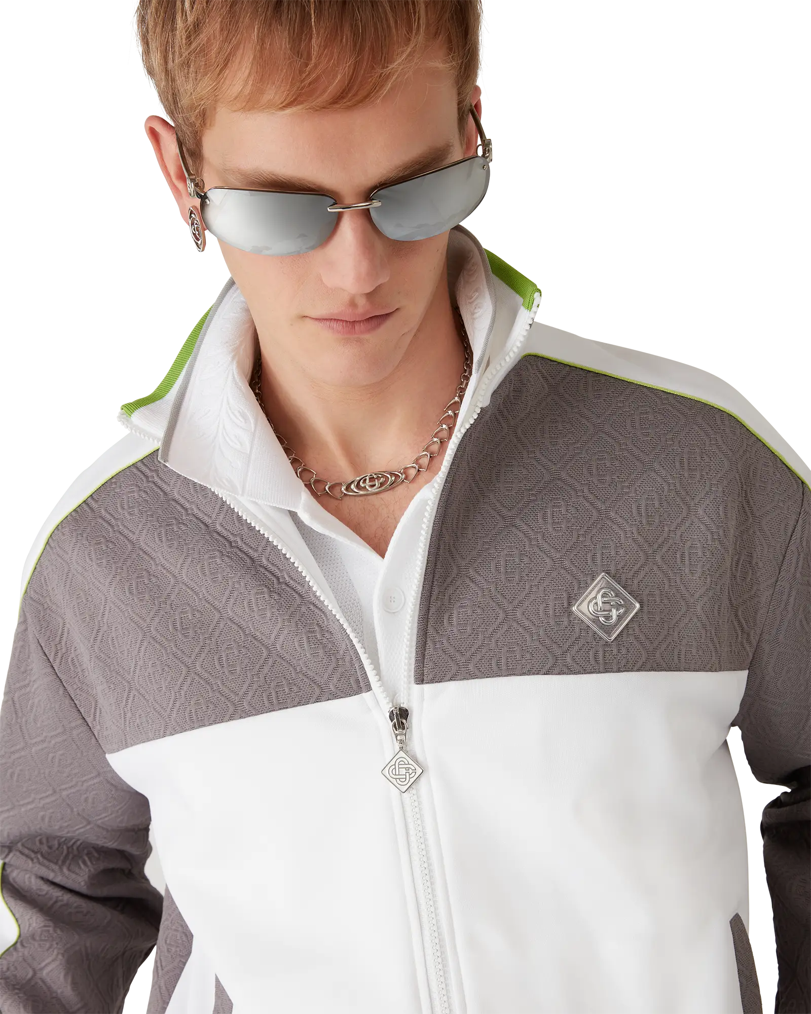 Tennis Jacquard Track Jacket