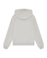 Cashmere Blend Zip-Up Hooded Sweatshirt
