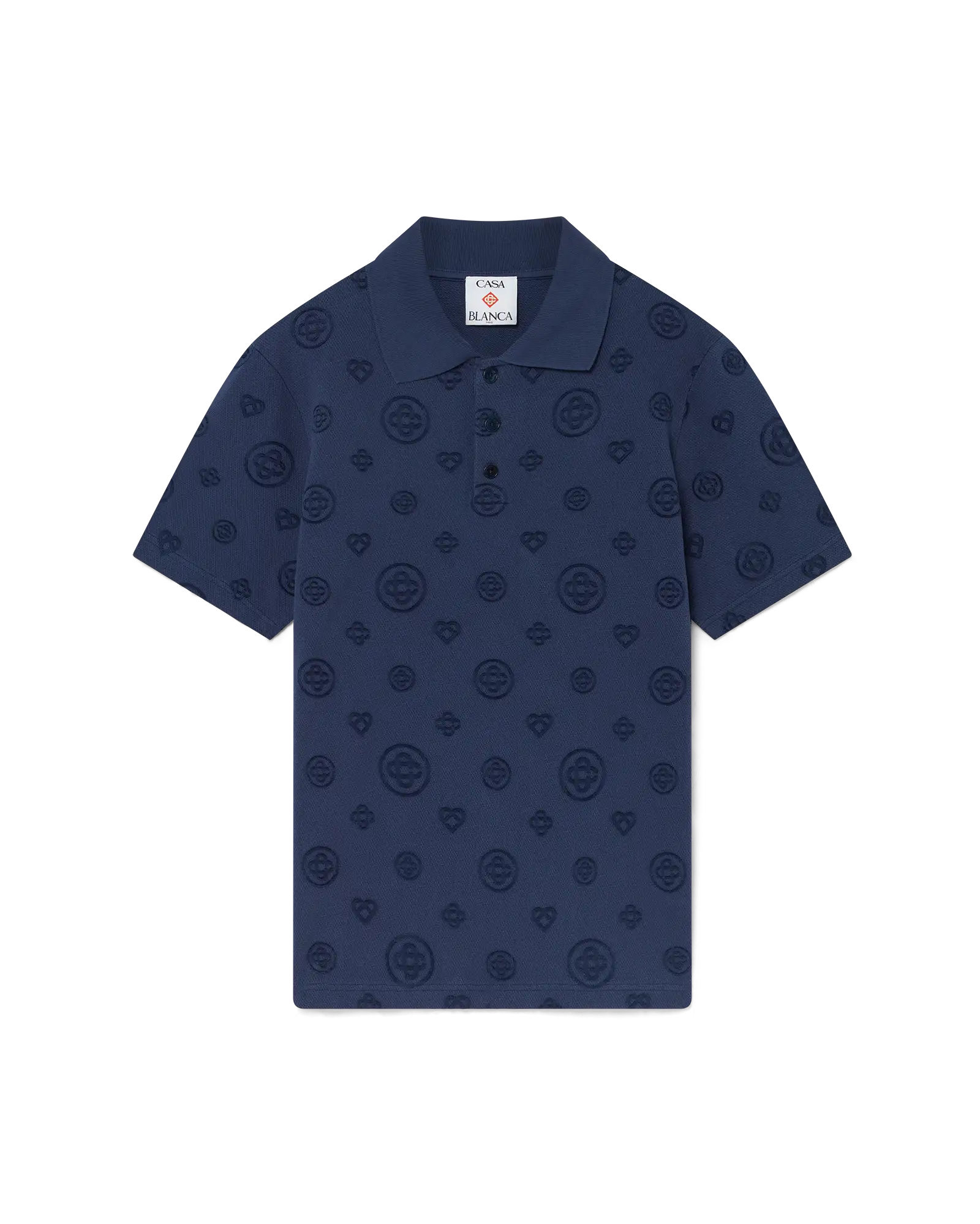Applique Monogram Polo Shirt