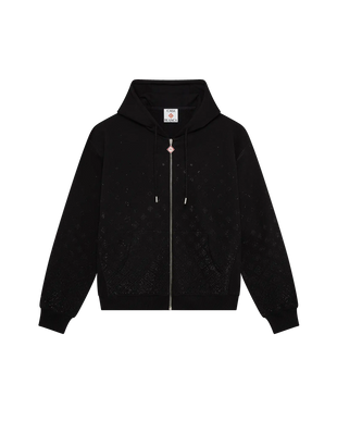 Crystal Monogram Long Sleeve Sweatshirt