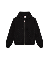 Crystal Monogram Long Sleeve Sweatshirt