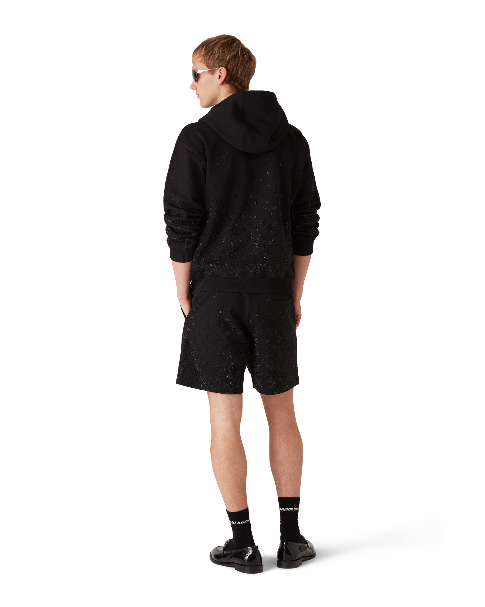 Crystal Monogram Long Sleeve Sweatshirt