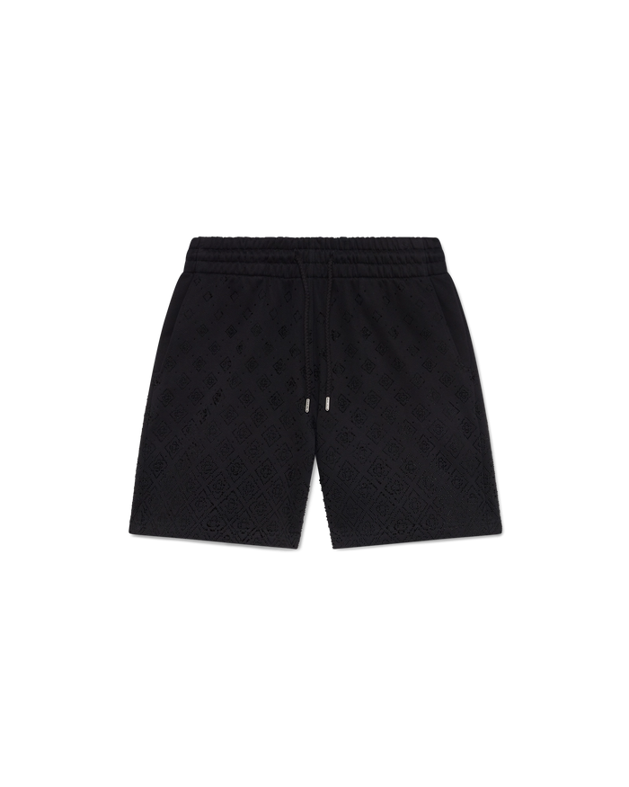 Crystal Monogram Sweatshort