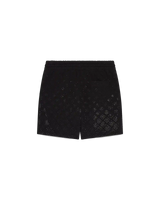 Crystal Monogram Sweatshort