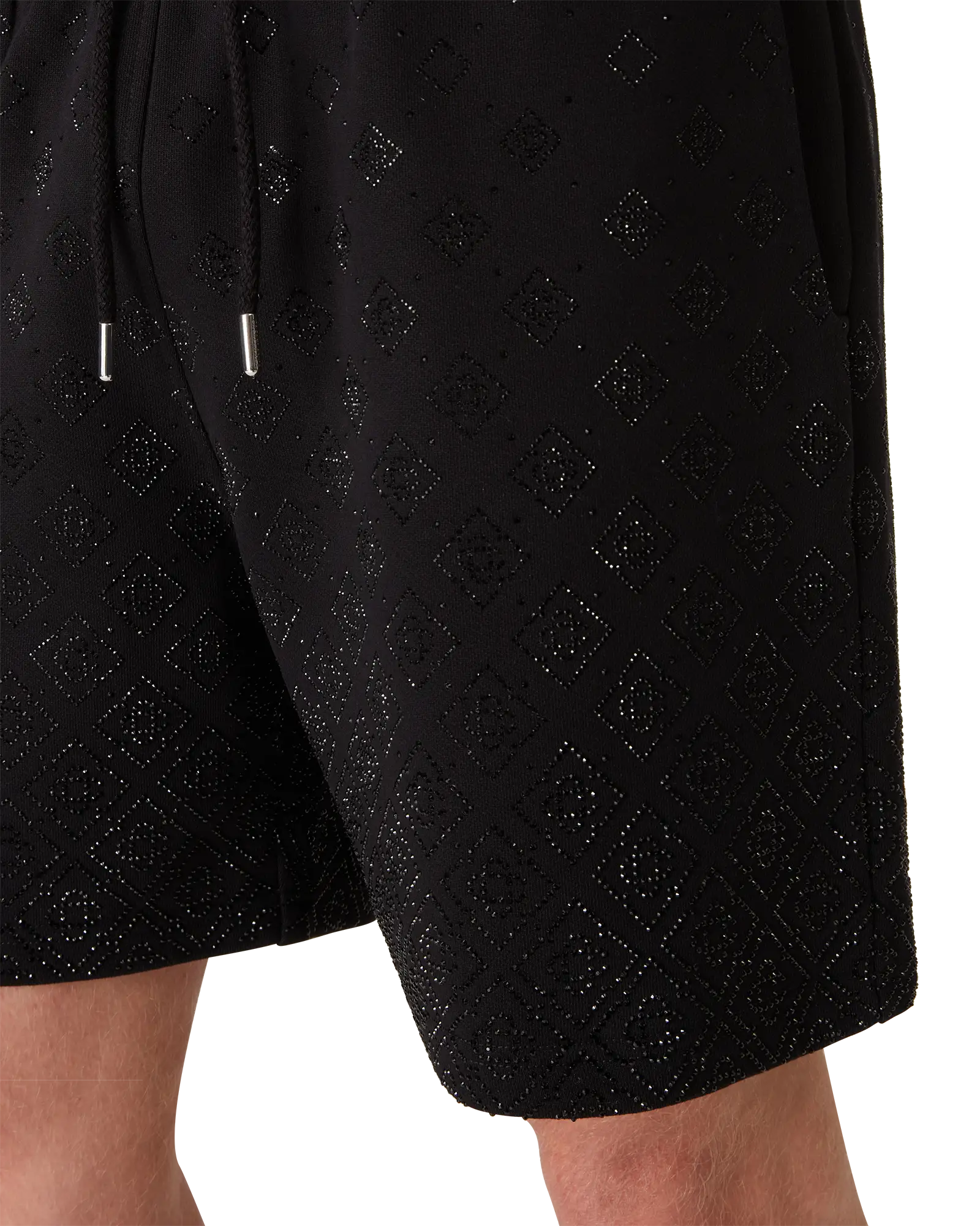 Crystal Monogram Sweatshort