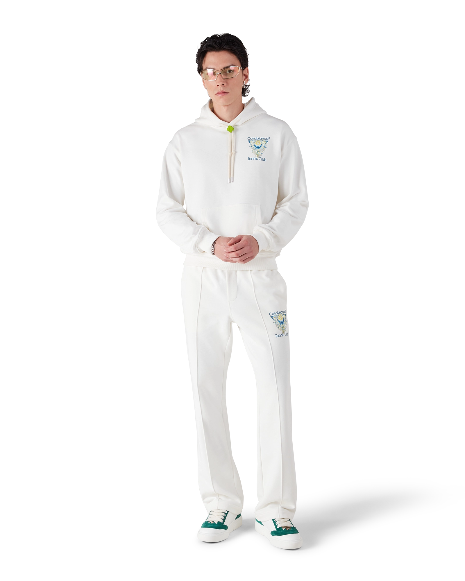 Tennis Club Icon Pintuck Jogger