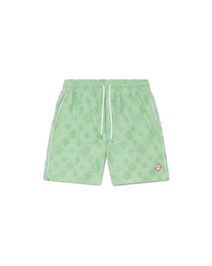 Towelling Monogram Shorts