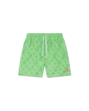 Towelling Monogram Shorts