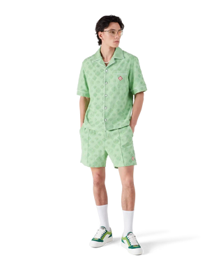 Towelling Monogram Shorts