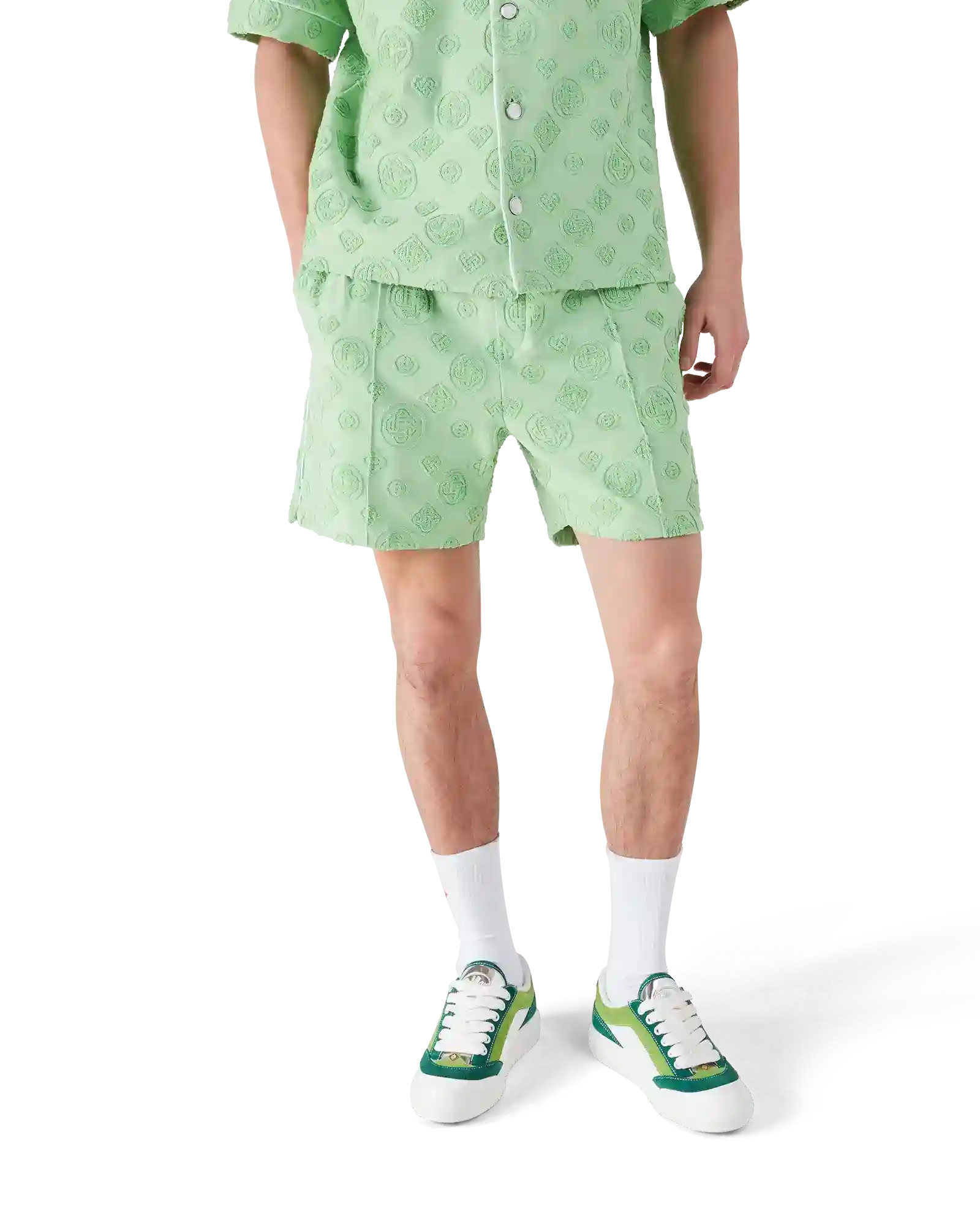 Towelling Monogram Shorts