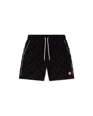 Towelling Monogram Shorts