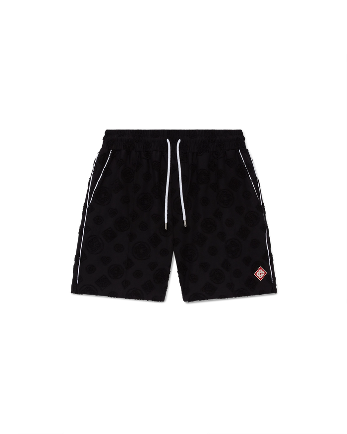 Towelling Monogram Shorts