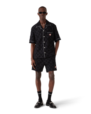 Towelling Monogram Shorts