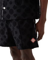 Towelling Monogram Shorts