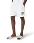 White Towelling Shorts