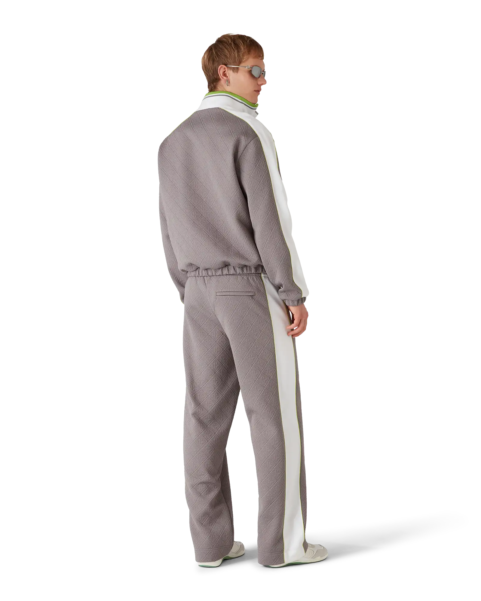 Tennis Jacquard Track Pants