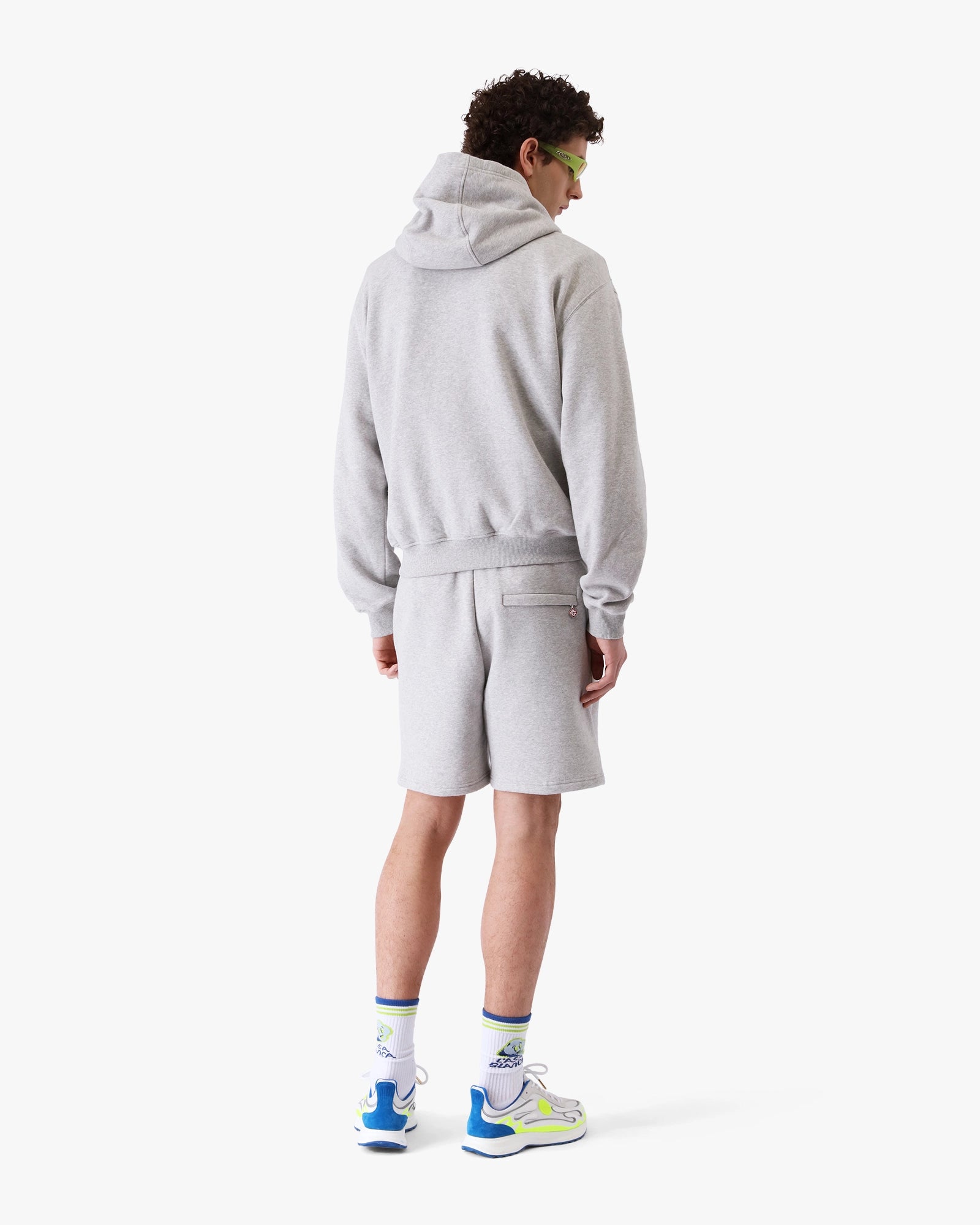 Cashmere Blend Sweat Shorts