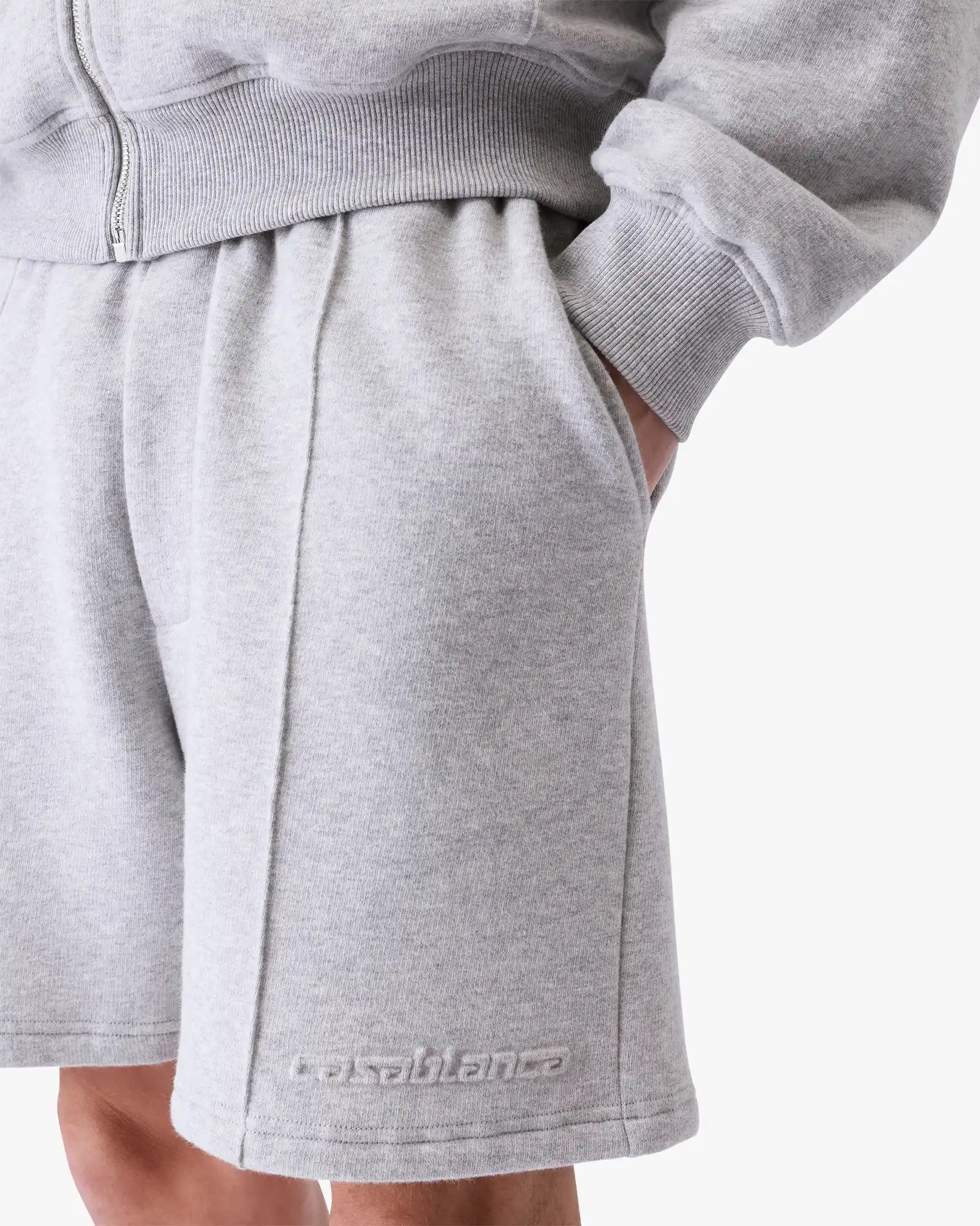 Cashmere Blend Sweat Shorts