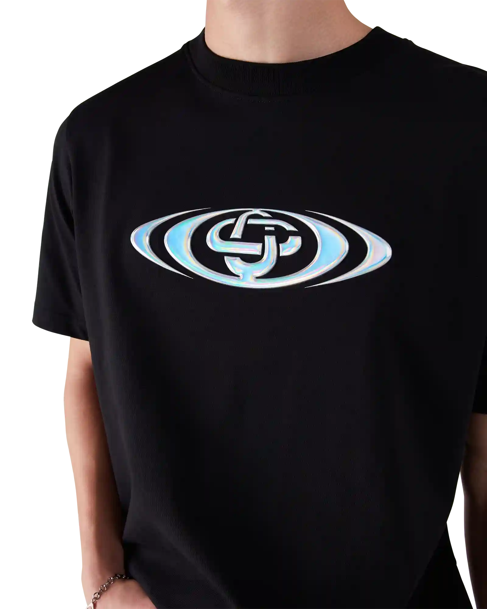 Warped Logo Short Sleeve T-Shirt