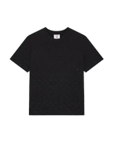 Crystal Monogram Logo Short Sleeve T-Shirt