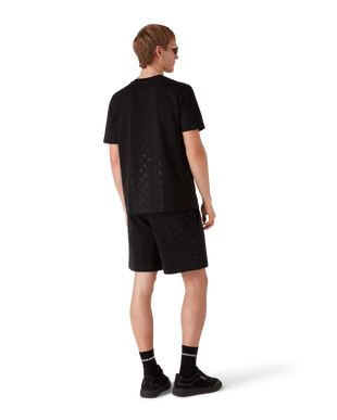 Crystal Monogram Logo Short Sleeve T-Shirt