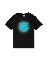 Airbrush Mushroom Logo Short Sleeve T-Shirt