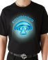 Airbrush Mushroom Logo Short Sleeve T-Shirt