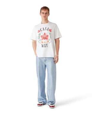 Casa Way Orchid Logo Short Sleeve T-Shirt