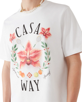 Casa Way Orchid Logo Short Sleeve T-Shirt