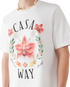 Casa Way Orchid Logo Short Sleeve T-Shirt