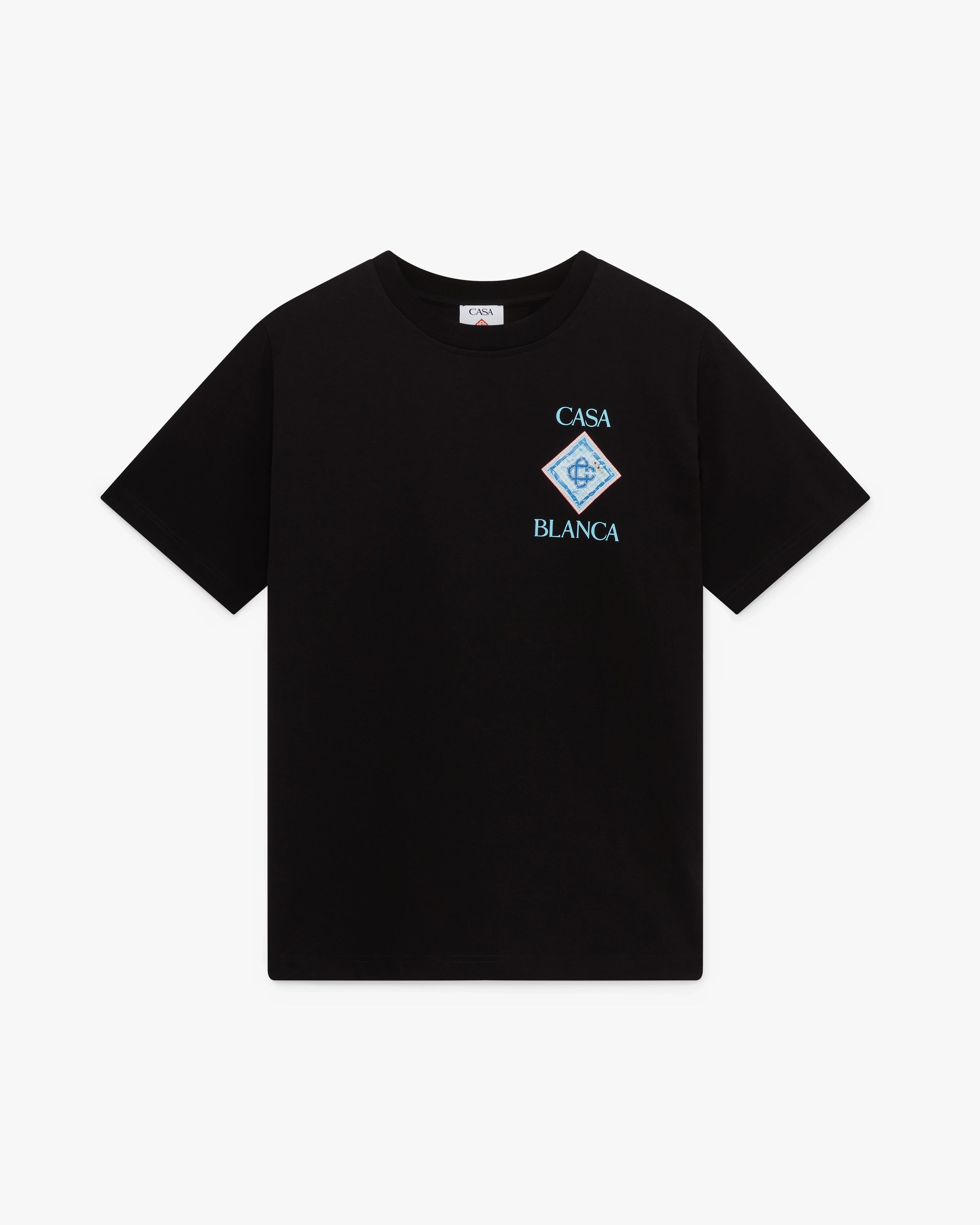 Black Casablanca Pool Short Sleeve T-Shirt