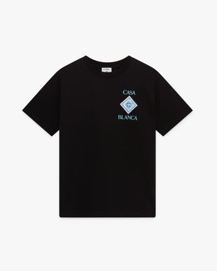 Black Casablanca Pool Short Sleeve T-Shirt