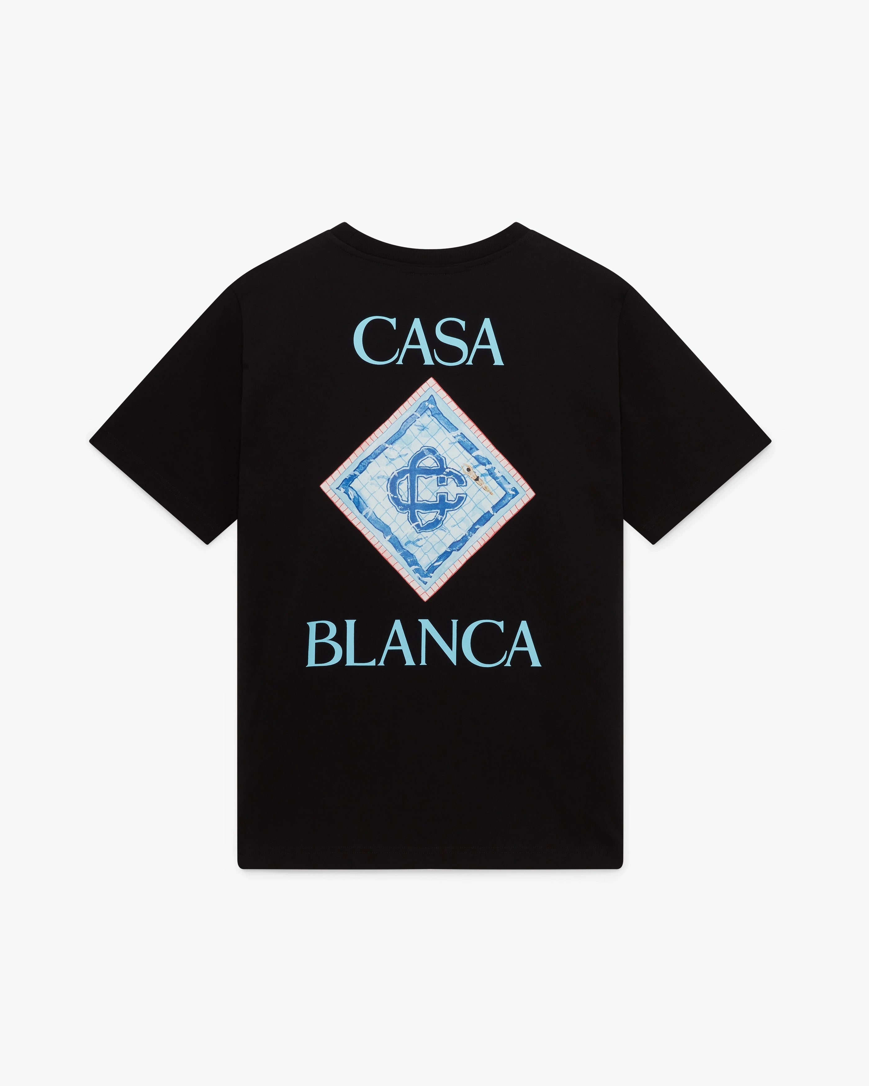Black Casablanca Pool Short Sleeve T-Shirt