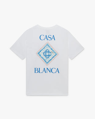 White Casablanca Pool Short Sleeve T-Shirt