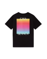 Gradient Square Logo Short Sleeve T-Shirt