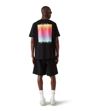 Gradient Square Logo Short Sleeve T-Shirt