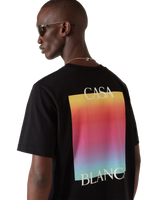 Gradient Square Logo Short Sleeve T-Shirt