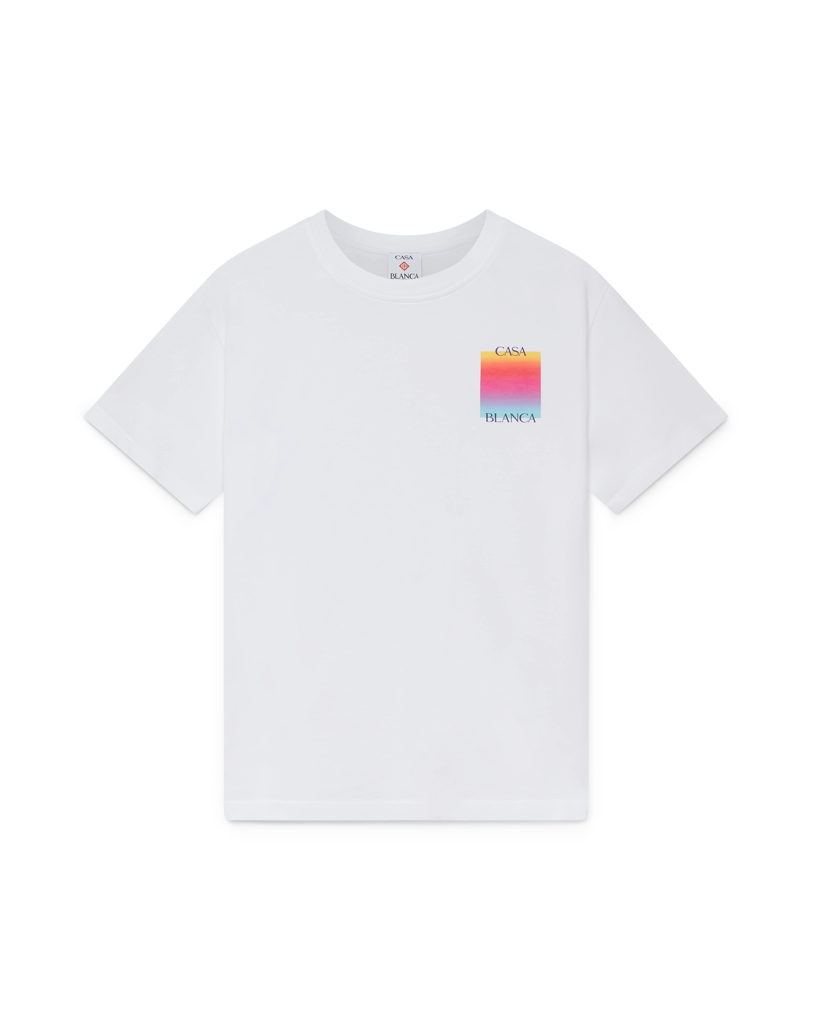 Gradient Square Logo Short Sleeve T-Shirt