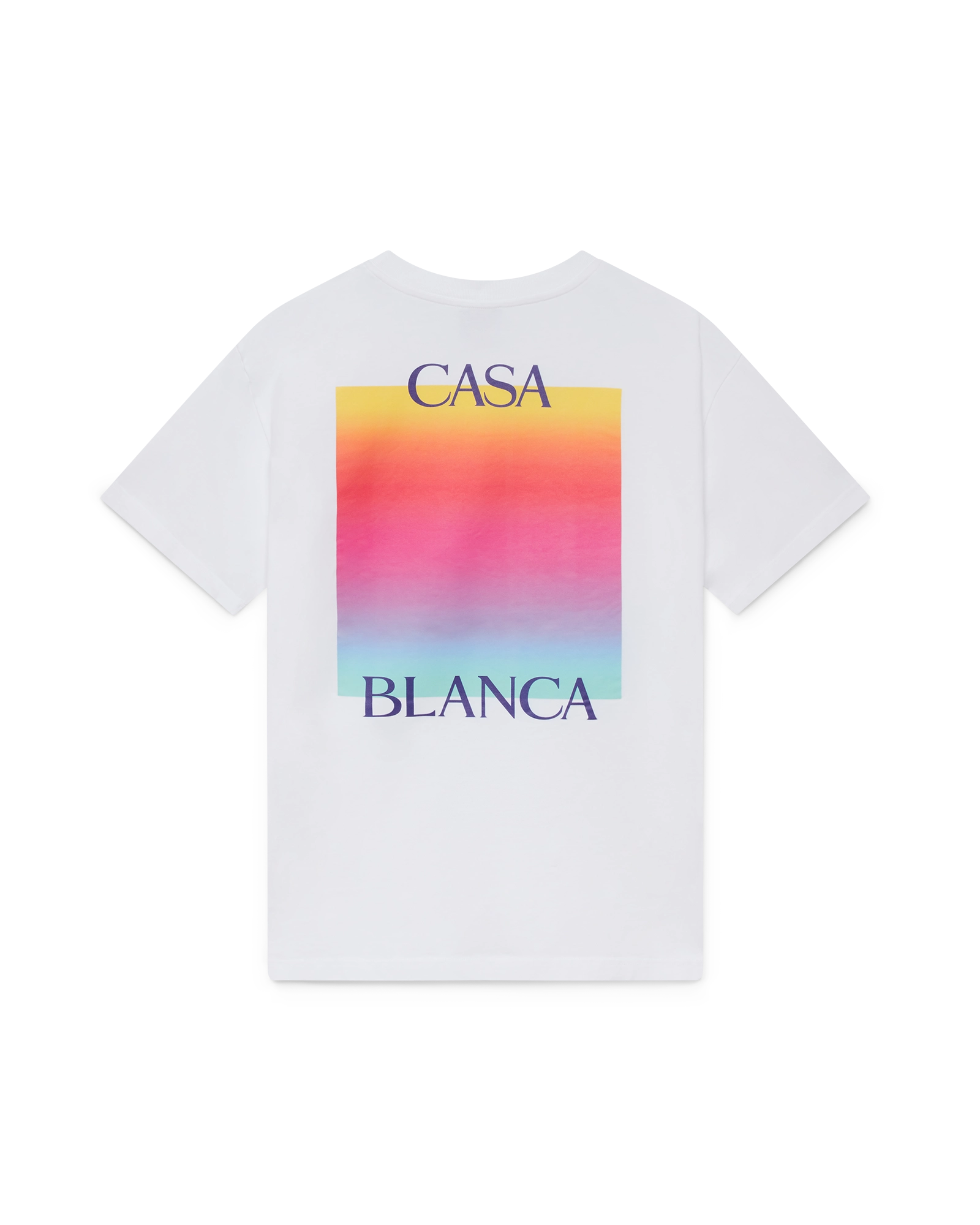Gradient Square Logo Short Sleeve T-Shirt