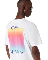 Gradient Square Logo Short Sleeve T-Shirt