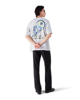 Flaming Tennis Ball Oversized Short Sleeve T-Shirt