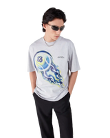Flaming Tennis Ball Oversized Short Sleeve T-Shirt