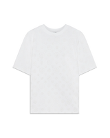 Applique Monogram Oversized Short Sleeve T-Shirt