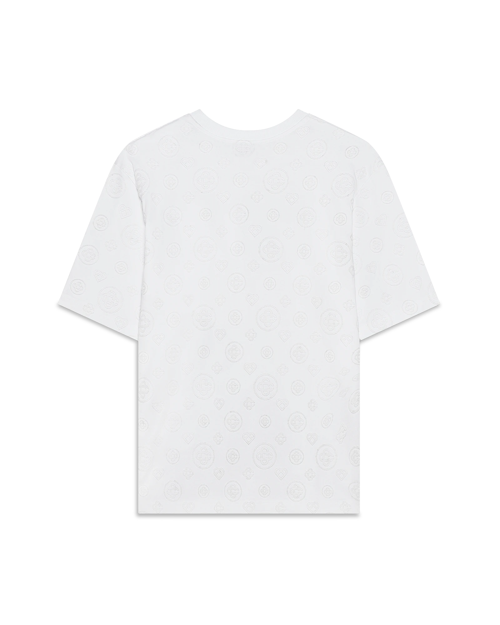 Applique Monogram Oversized Short Sleeve T-Shirt