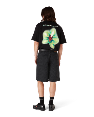 Glitch Orchid Oversized Short Sleeve T-Shirt