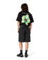 Glitch Orchid Oversized Short Sleeve T-Shirt