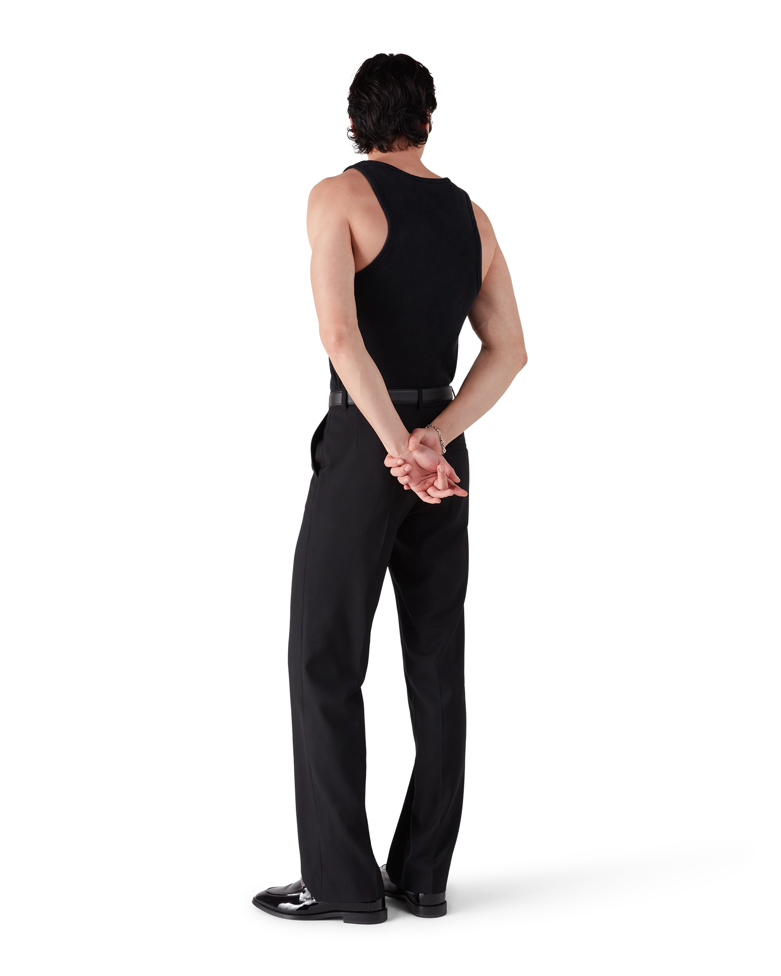 Faded Ribbed Tank Top