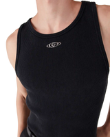 Faded Ribbed Tank Top