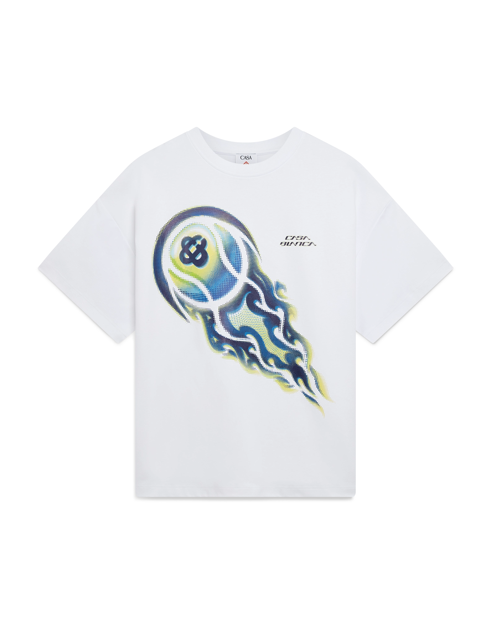 Flaming Tennis Ball Short Sleeve T-Shirt